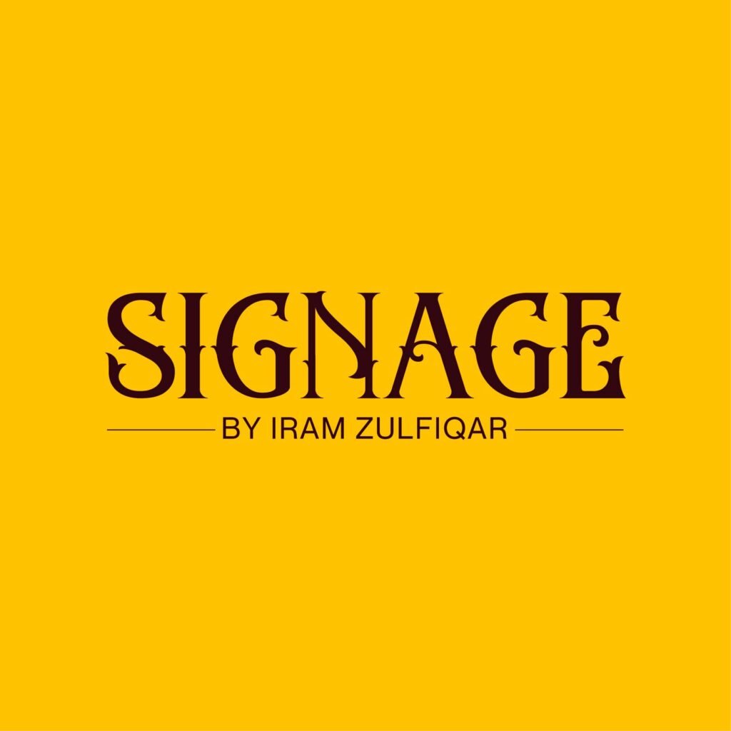 signage by iz